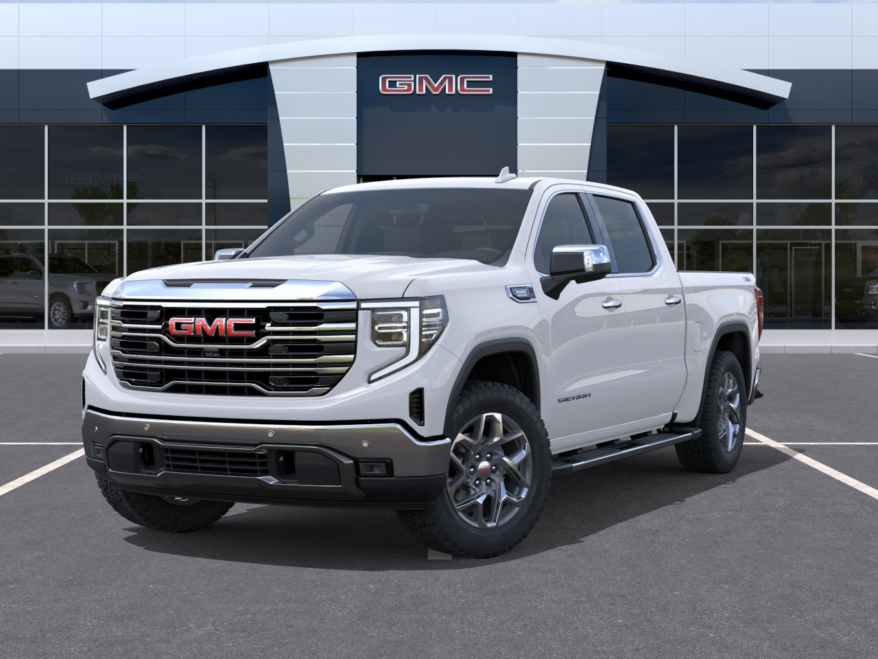 New 2026 Summit White GMC SLT image 30
