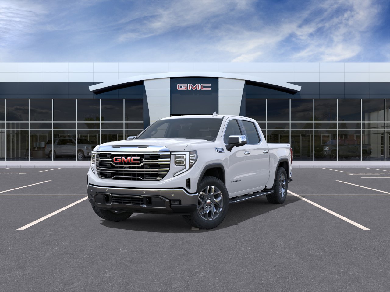 New 2026 Summit White GMC SLT image 32