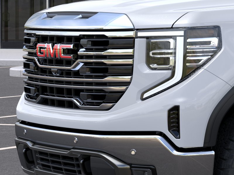 New 2026 Glacier White Tricoat GMC SLT image 37