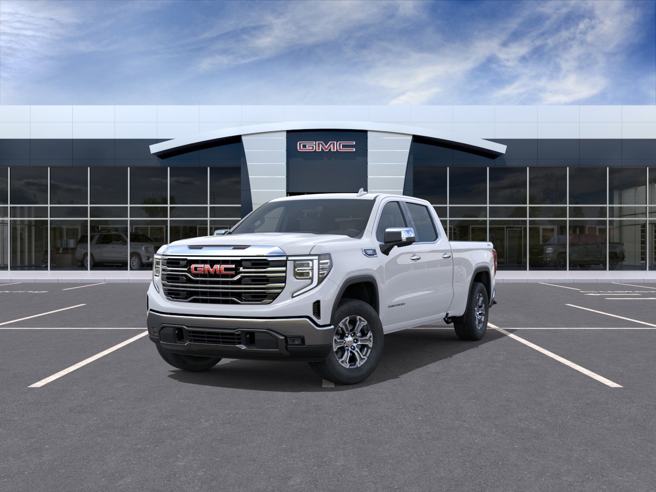 New 2026 Summit White GMC SLT image 32