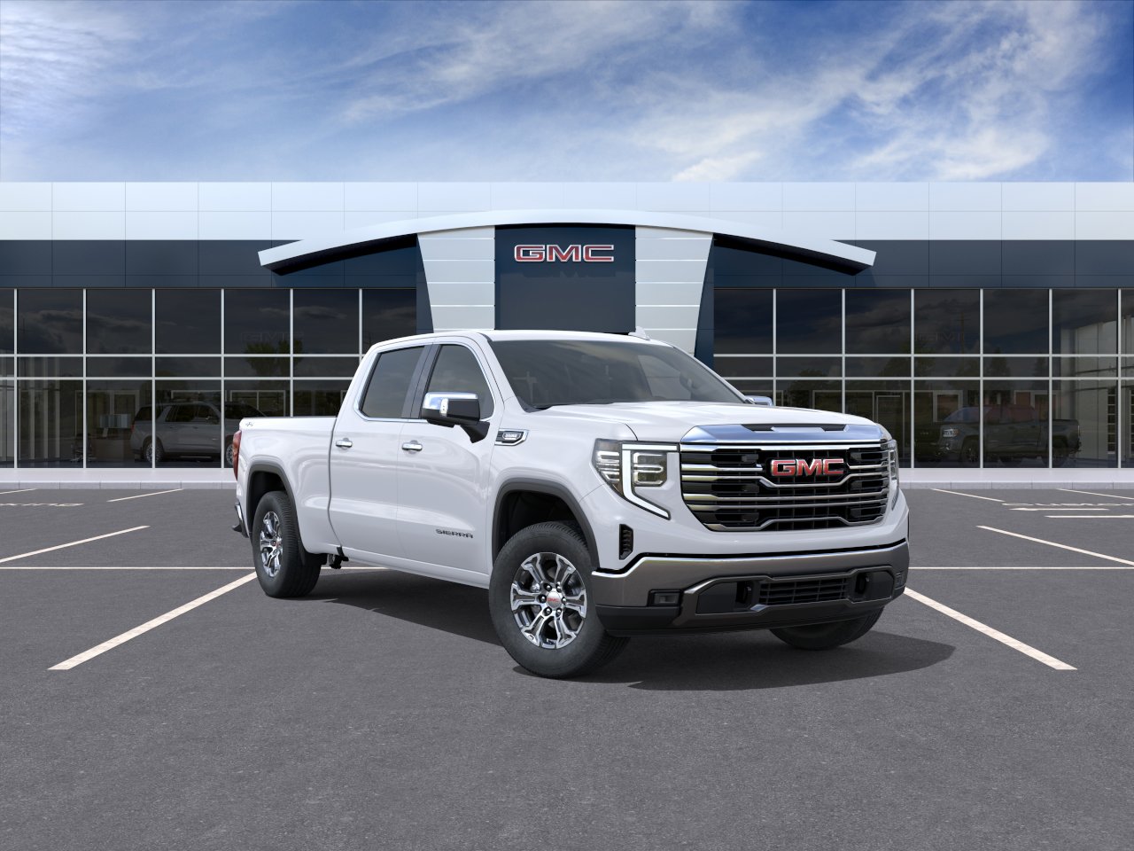 New 2026 Summit White GMC SLT image 25