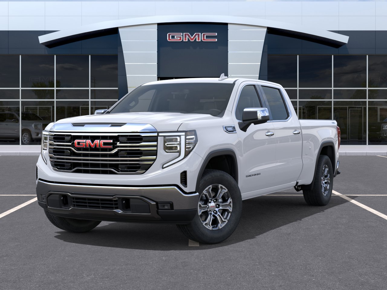 New 2026 Summit White GMC SLT image 30
