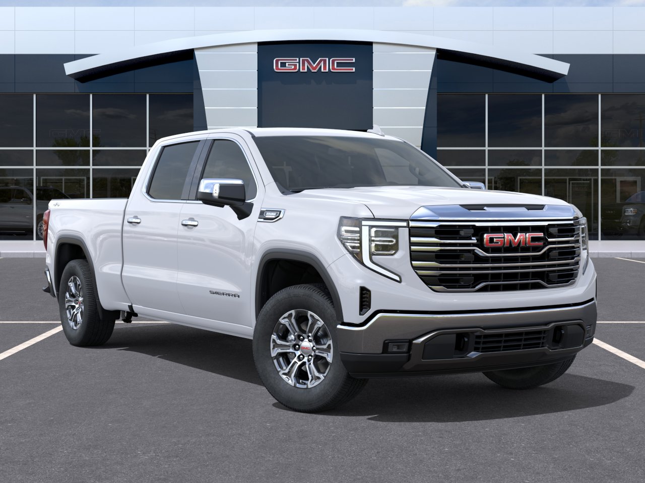 New 2026 Summit White GMC SLT image 31
