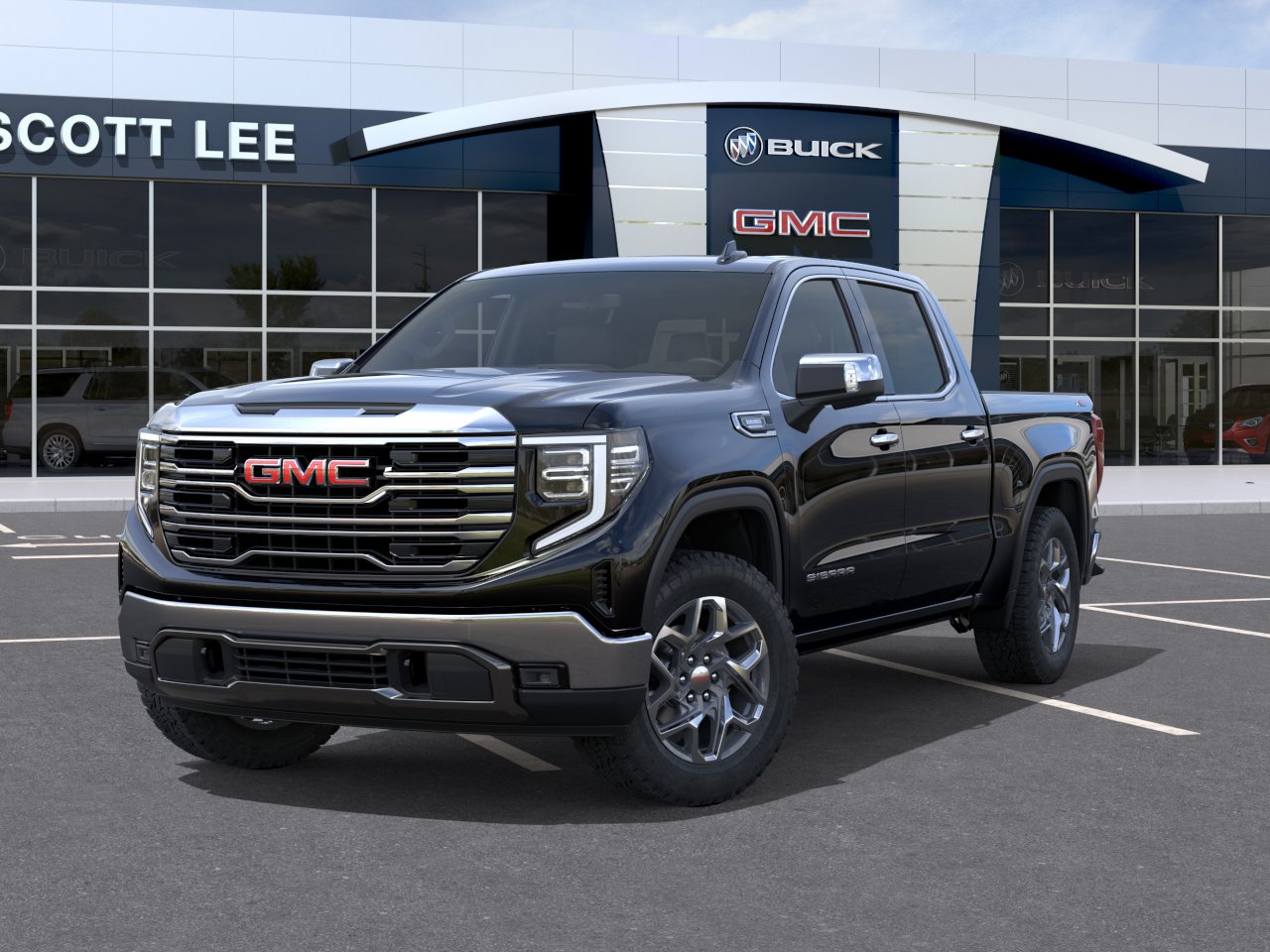 New 2026 Onyx Black GMC SLT image 6