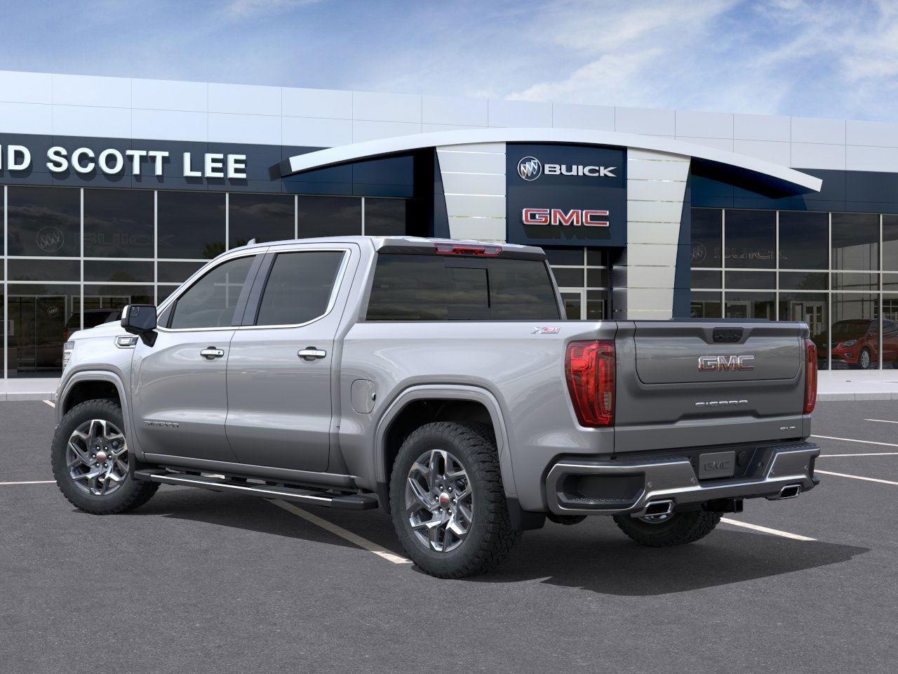 New 2026 Sterling Metallic GMC SLT image 3