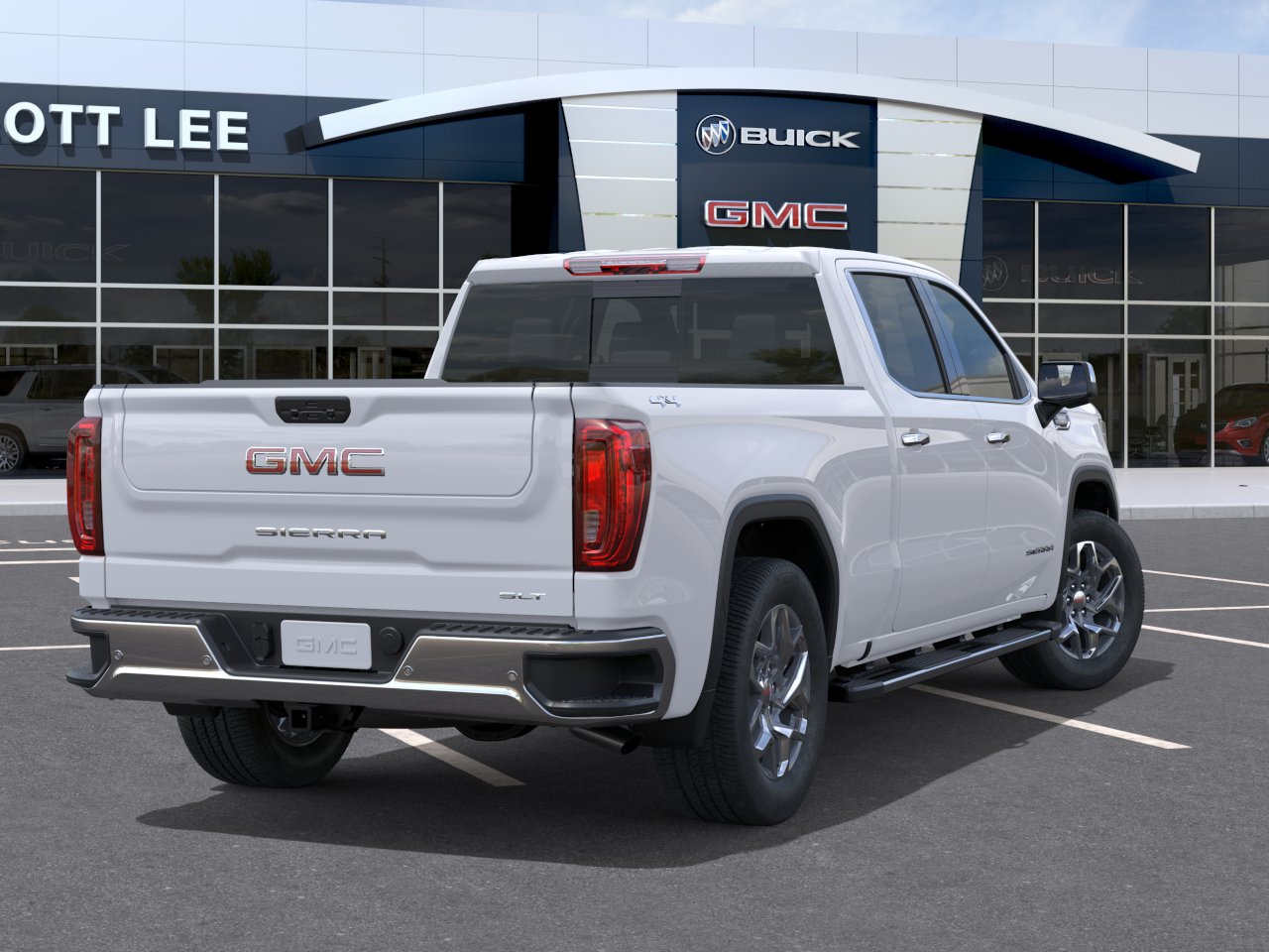 New 2026 Summit White GMC SLT image 4