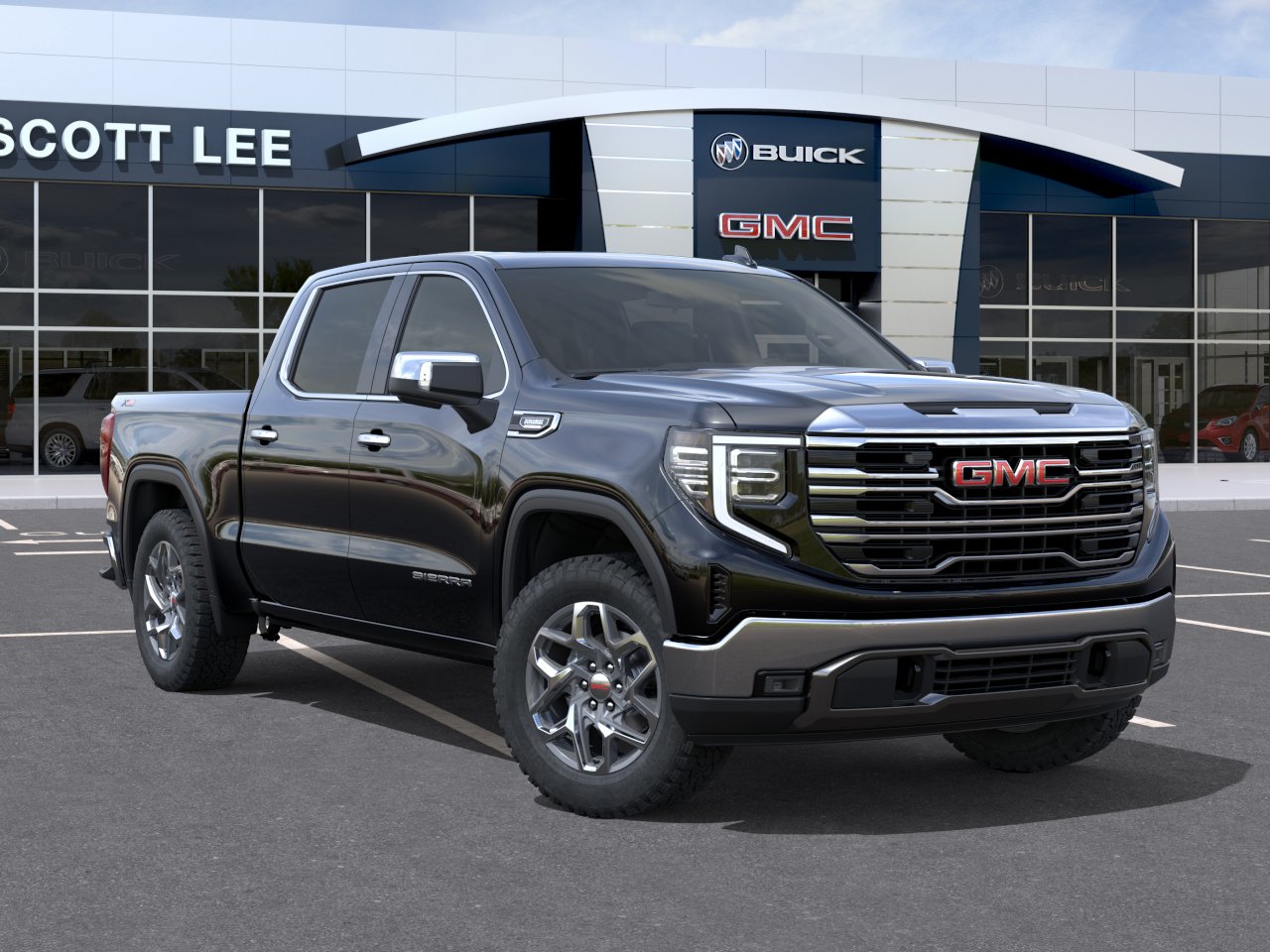 New 2026 Onyx Black GMC SLT image 7