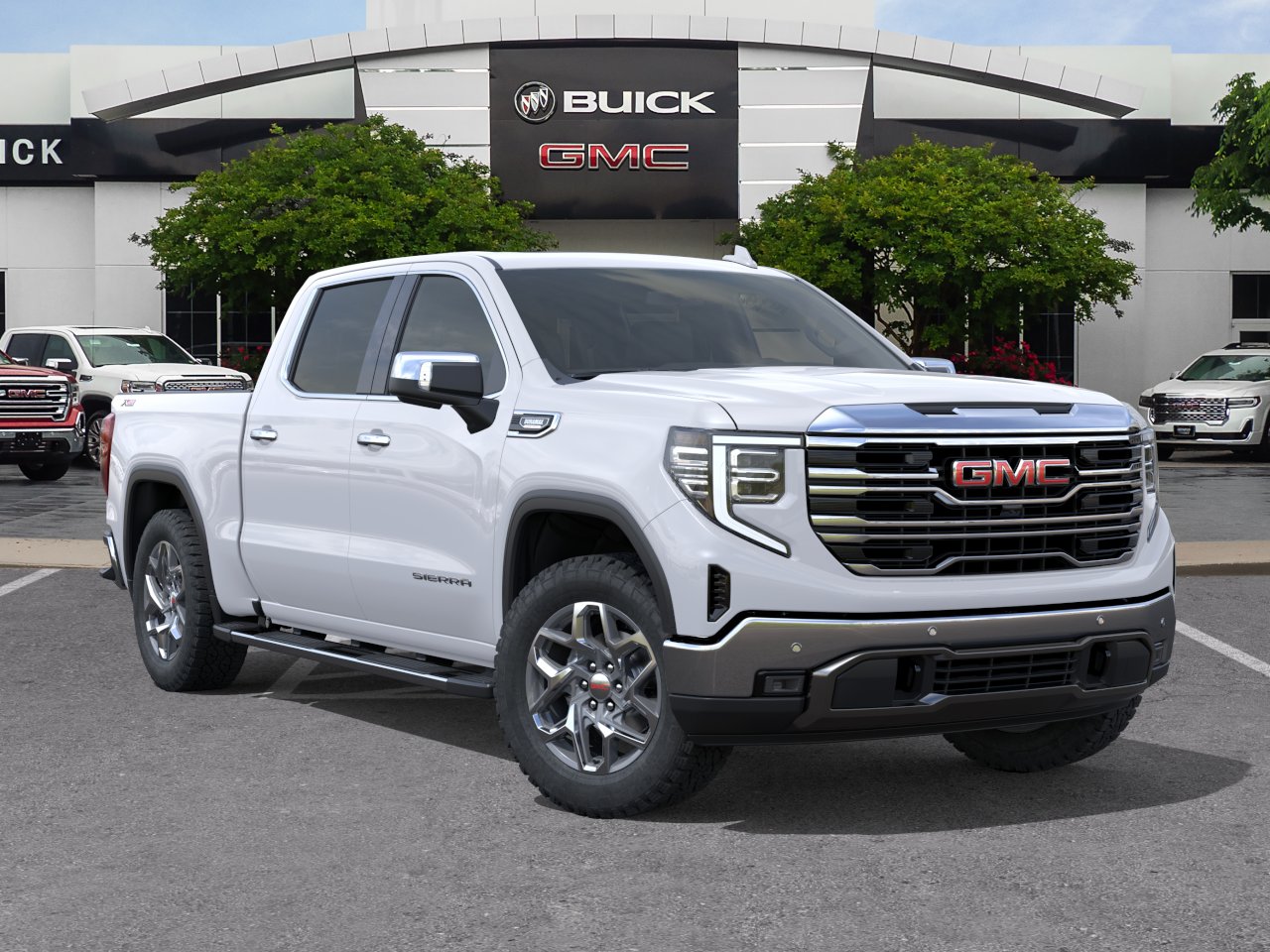 New 2026 Summit White GMC SLT image 33