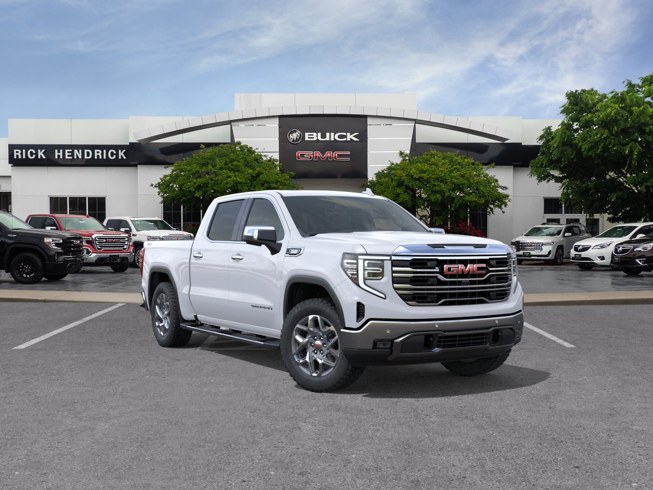 New 2026 Summit White GMC SLT image 27