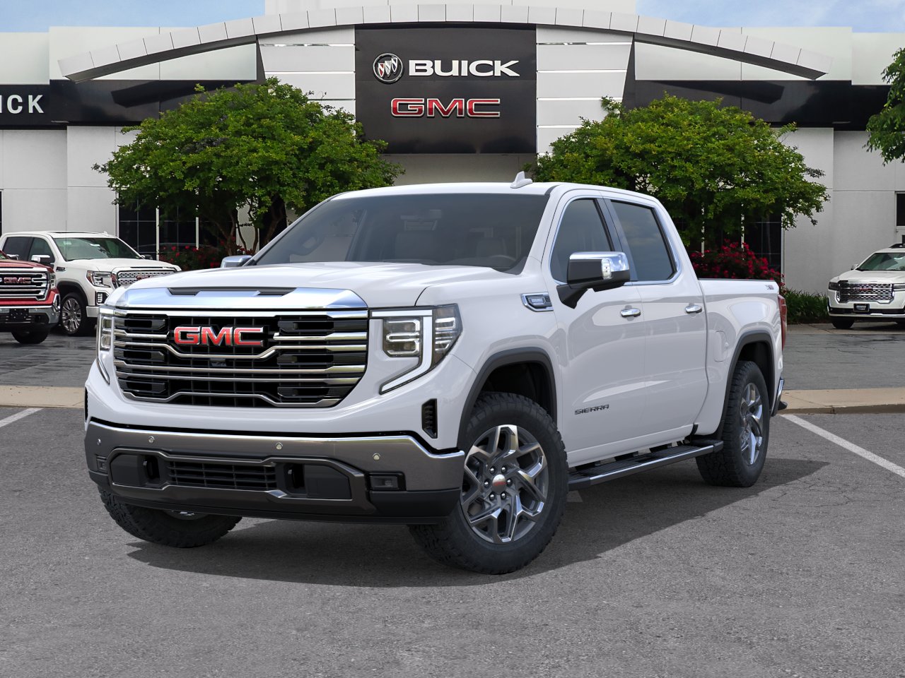 New 2026 Summit White GMC SLT image 32