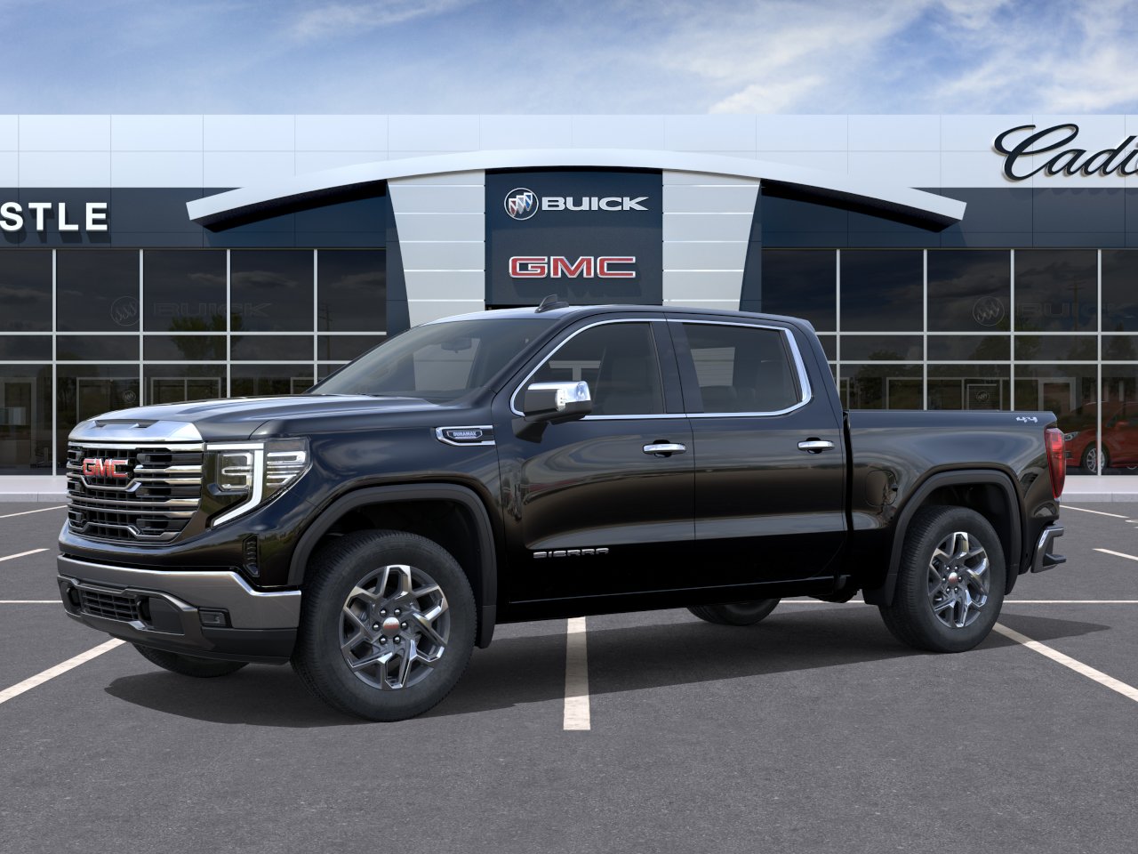 New 2026 Onyx Black GMC SLT image 32
