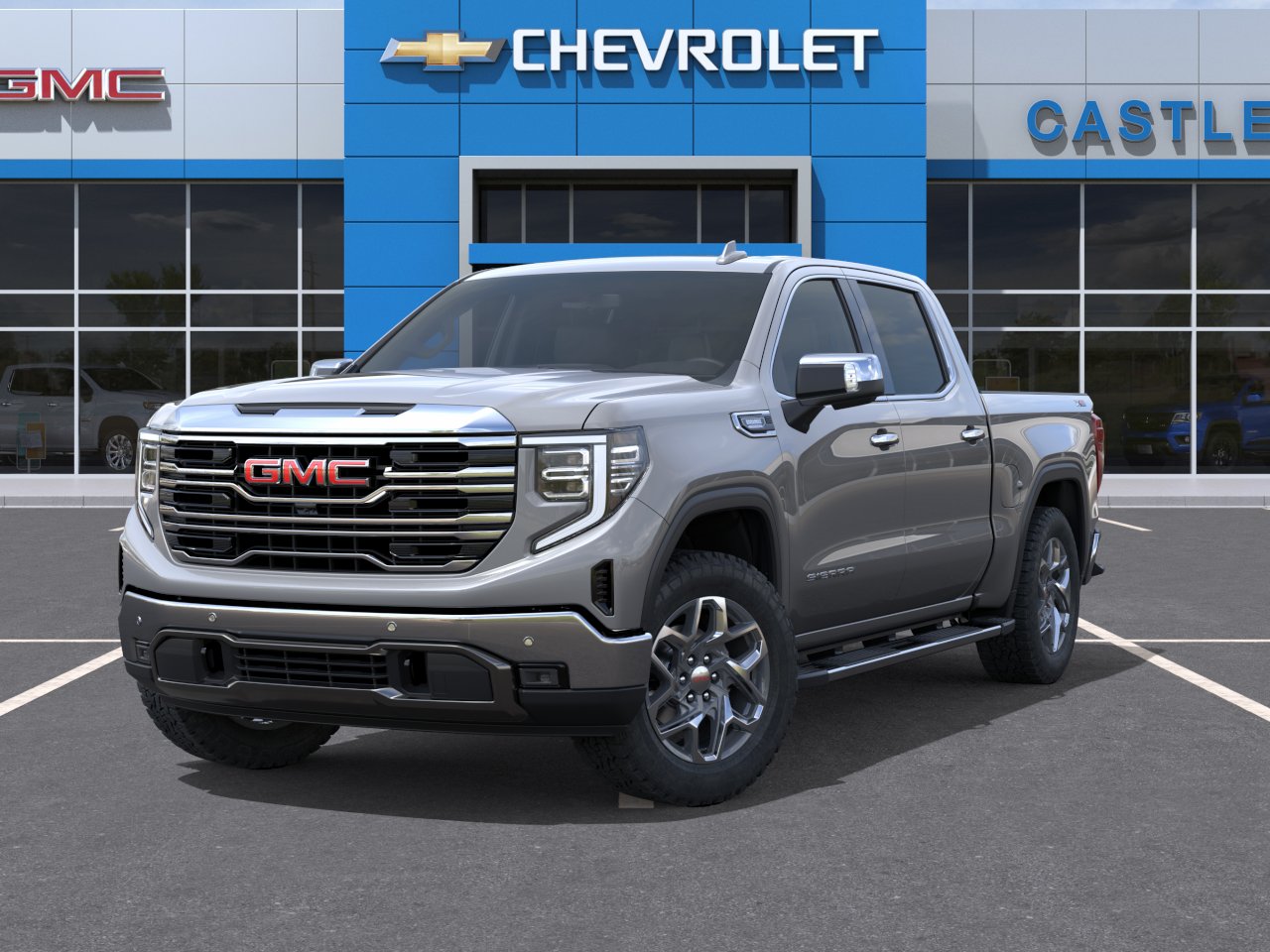 New 2026 Sterling Metallic GMC SLT image 34