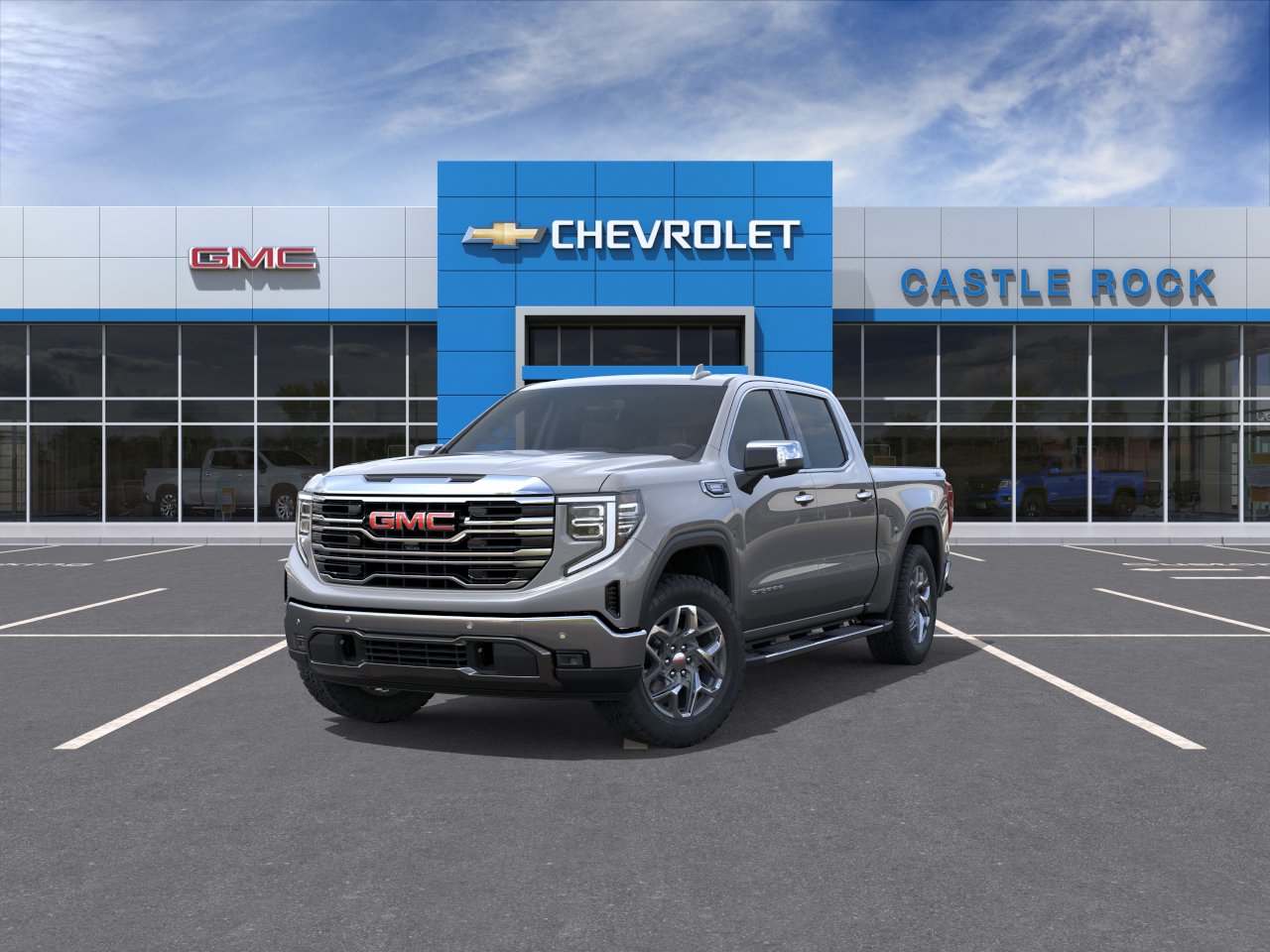 New 2026 Sterling Metallic GMC SLT image 36