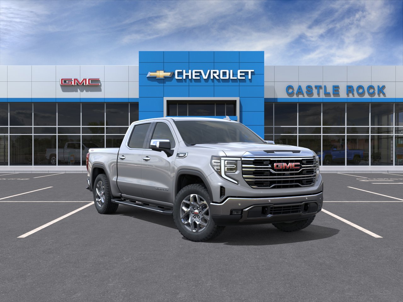 New 2026 Sterling Metallic GMC SLT image 29