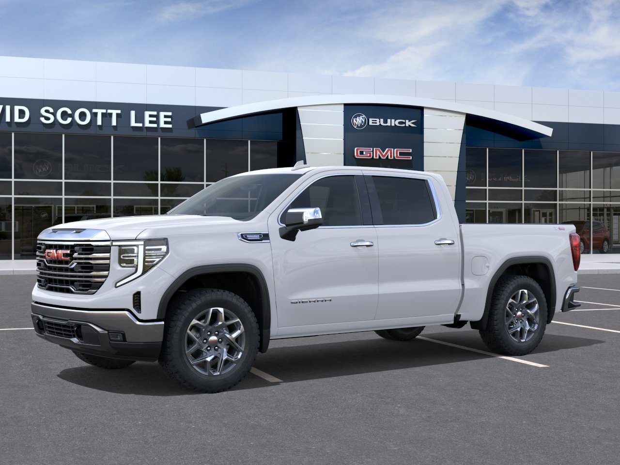 New 2026 Summit White GMC SLT image 2