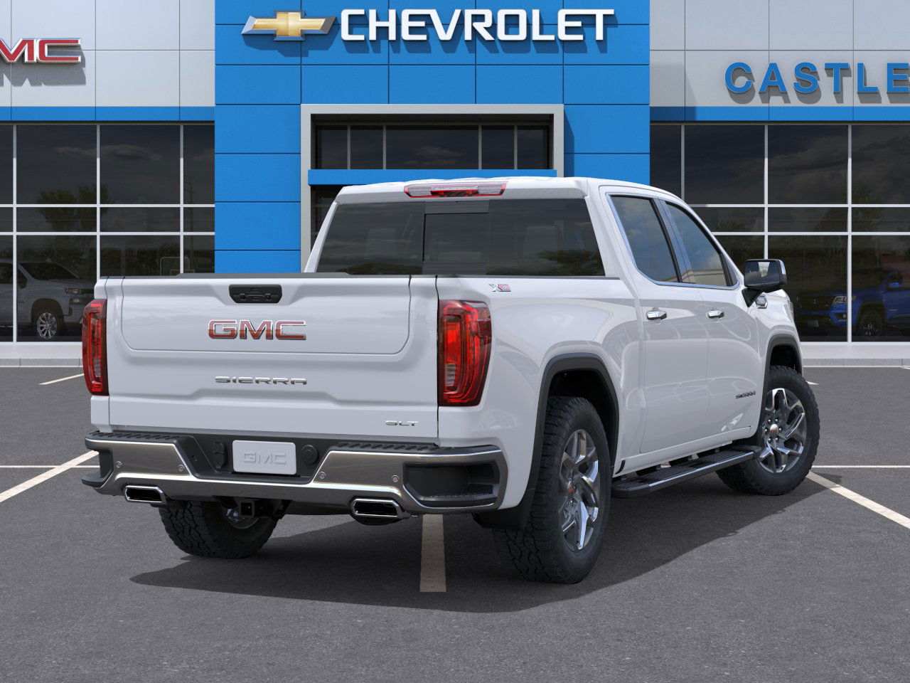 New 2026 Summit White GMC SLT image 32