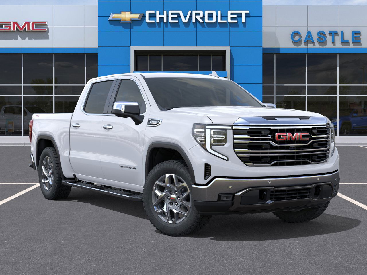 New 2026 Summit White GMC SLT image 35