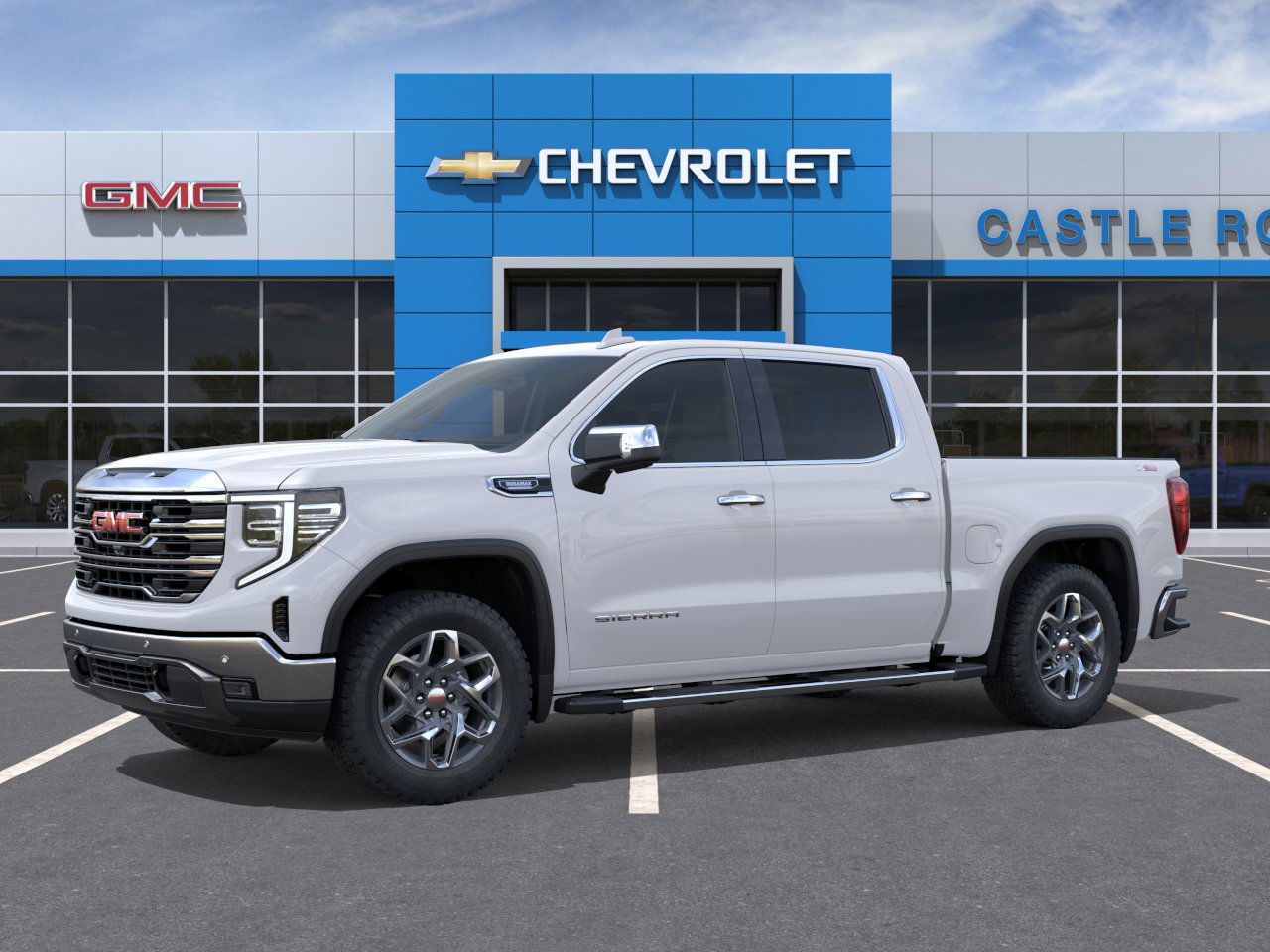 New 2026 Summit White GMC SLT image 30