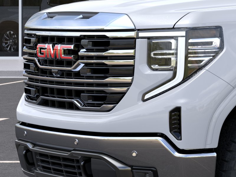 New 2026 Glacier White Tricoat GMC SLT image 30