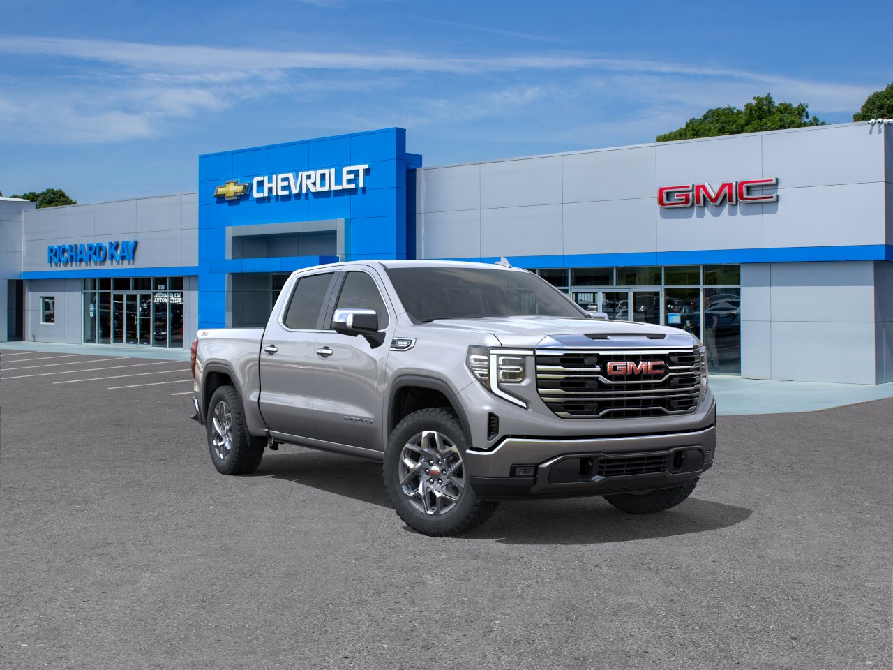 New 2026 Sterling Metallic GMC SLT image 25