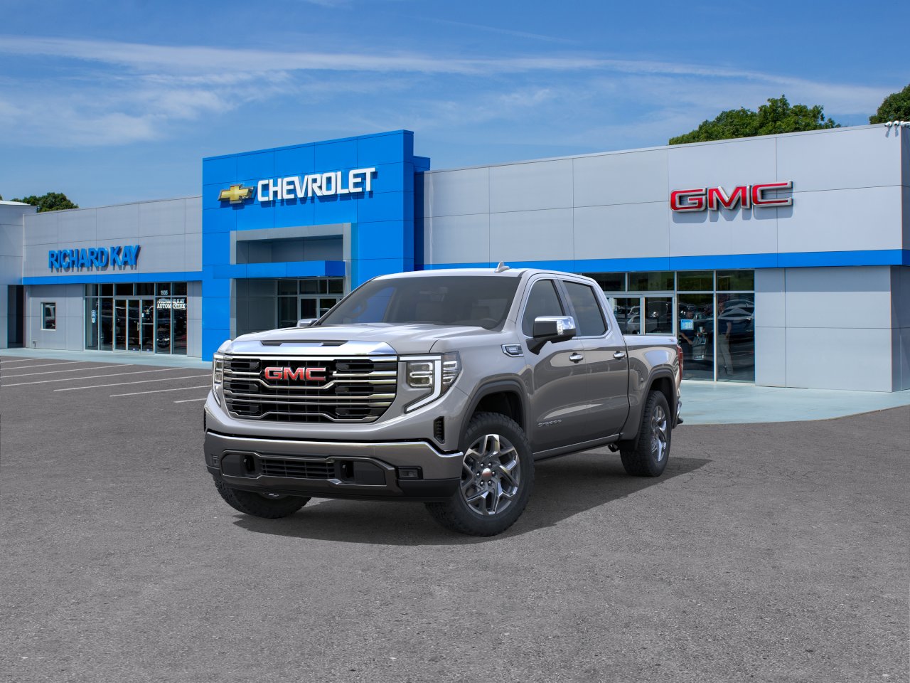New 2026 Sterling Metallic GMC SLT image 32