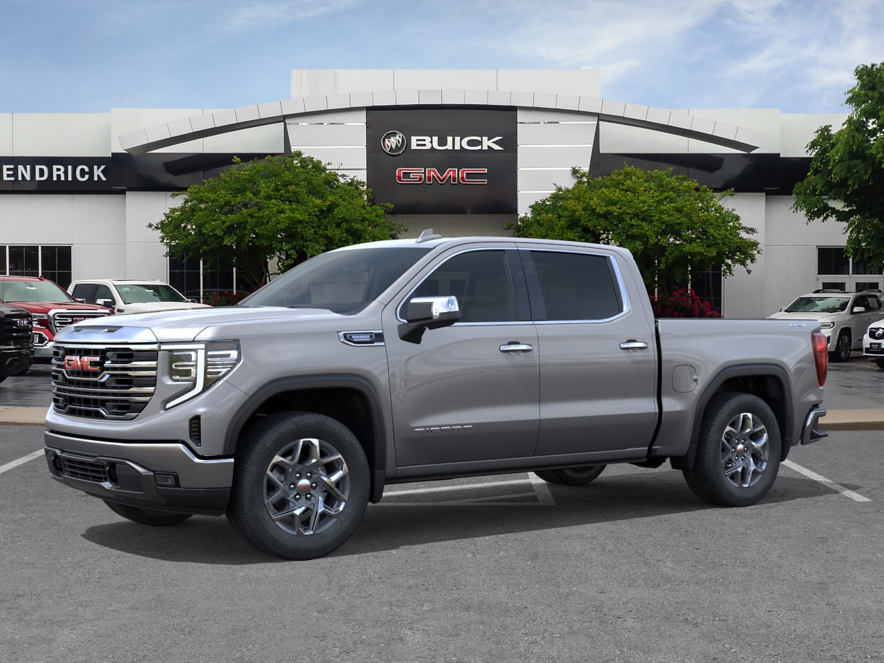 New 2026 Sterling Metallic GMC SLT image 28