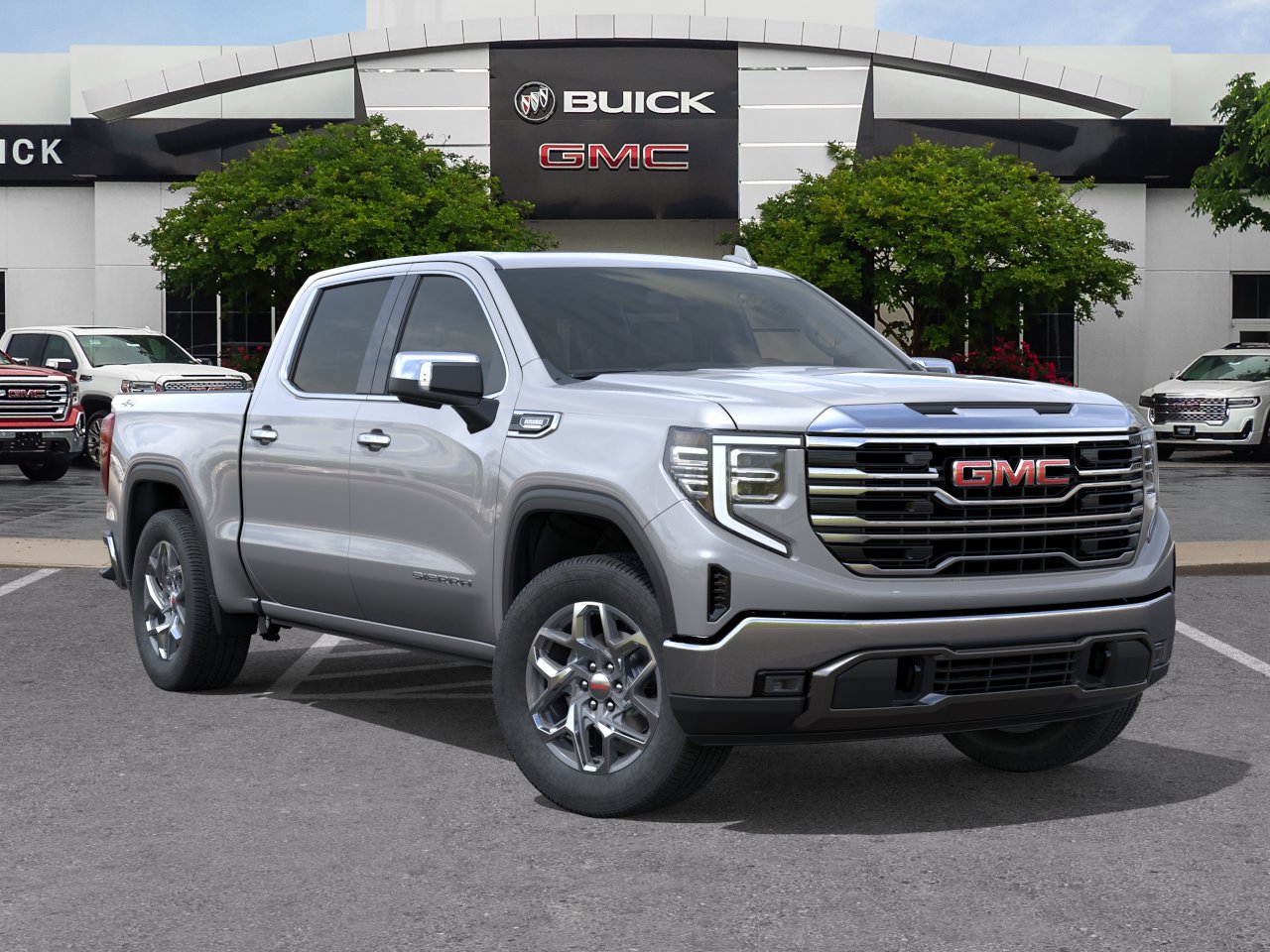 New 2026 Sterling Metallic GMC SLT image 33