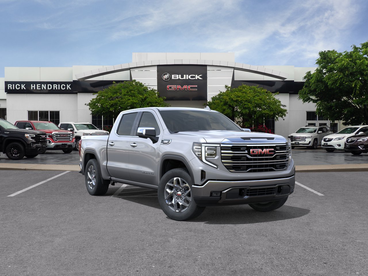 New 2026 Sterling Metallic GMC SLT image 27