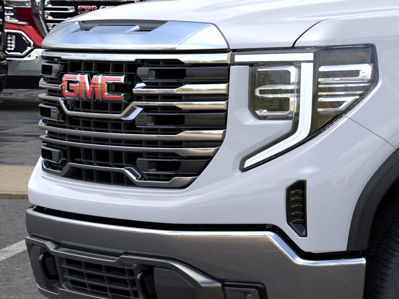 New 2026 Glacier White Tricoat GMC SLT image 39