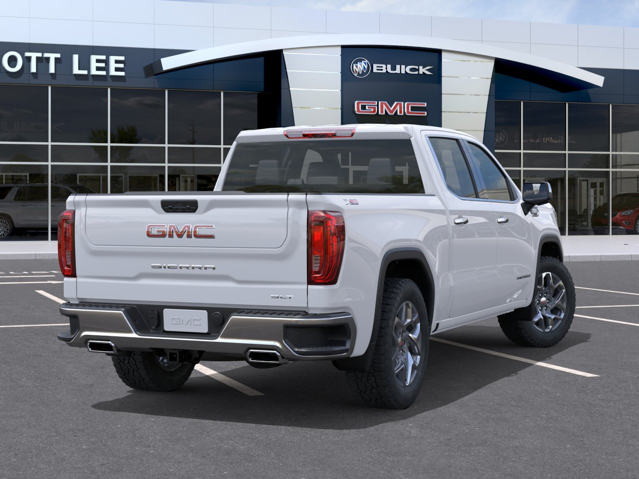 New 2026 Summit White GMC SLT image 4