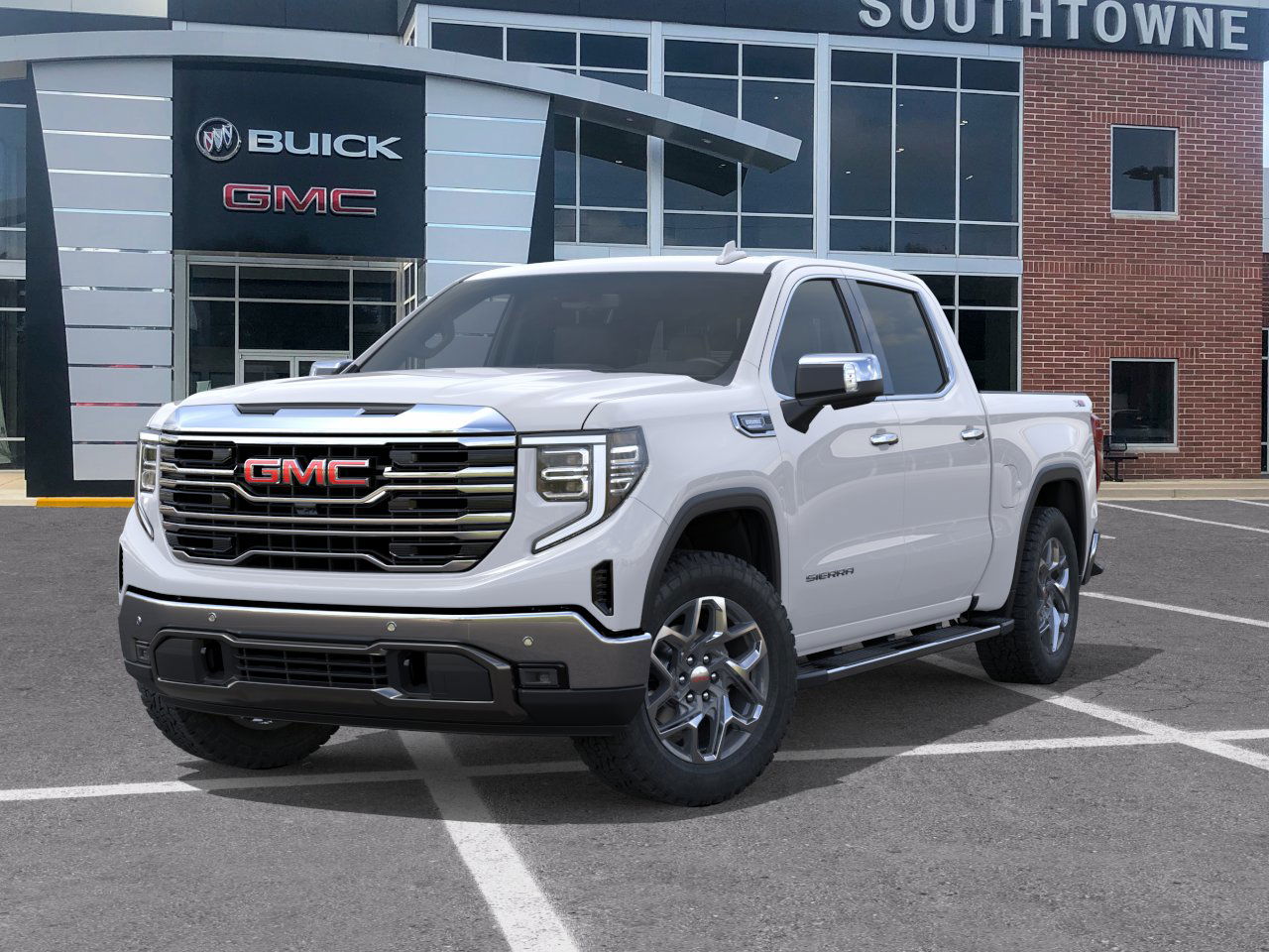 New 2026 Summit White GMC SLT image 30