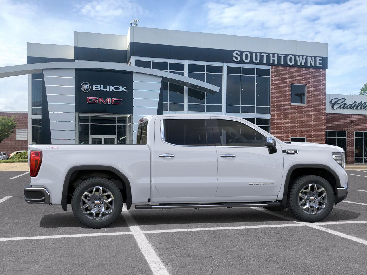 New 2026 Summit White GMC SLT image 29