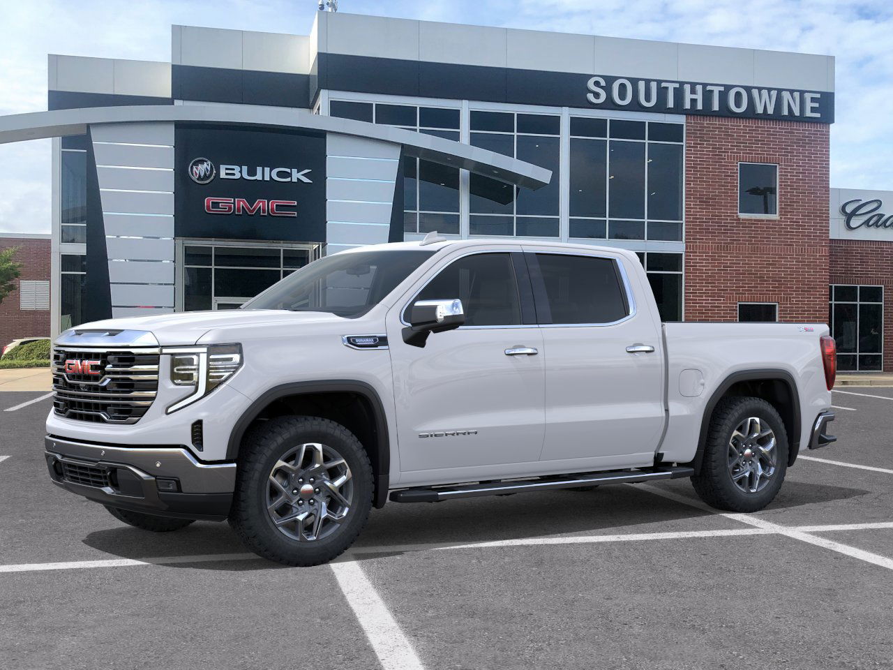 New 2026 Summit White GMC SLT image 26