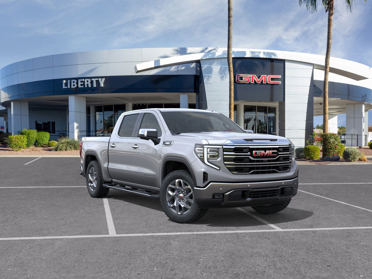 New 2026 Sterling Metallic GMC SLT image 25