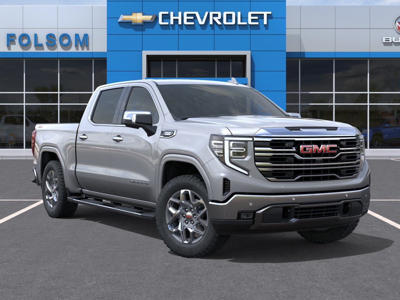 New 2026 Sterling Metallic GMC SLT image 25