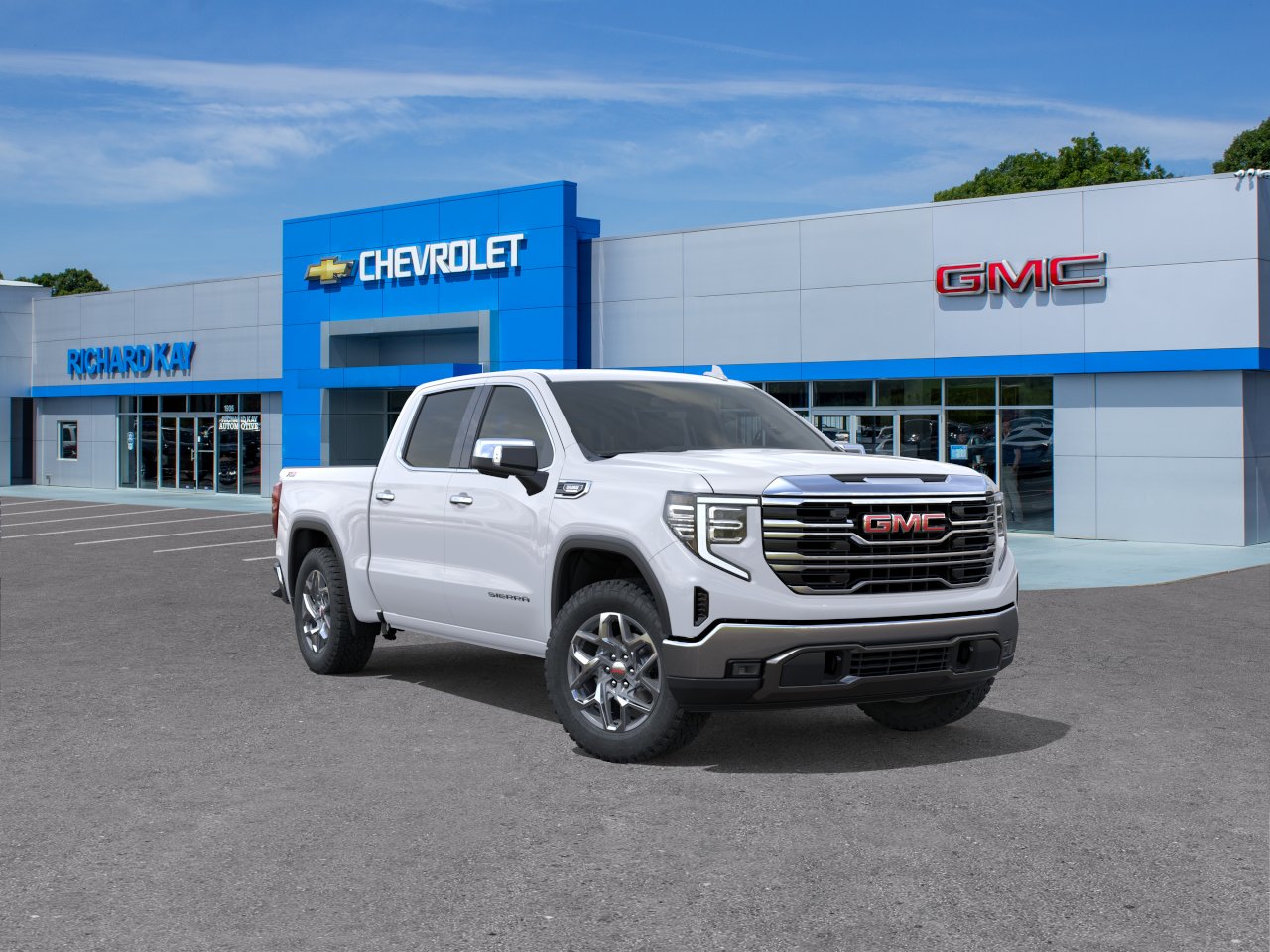 New 2026 Summit White GMC SLT image 25