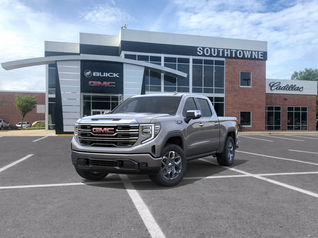 New 2026 Sterling Metallic GMC SLT image 32