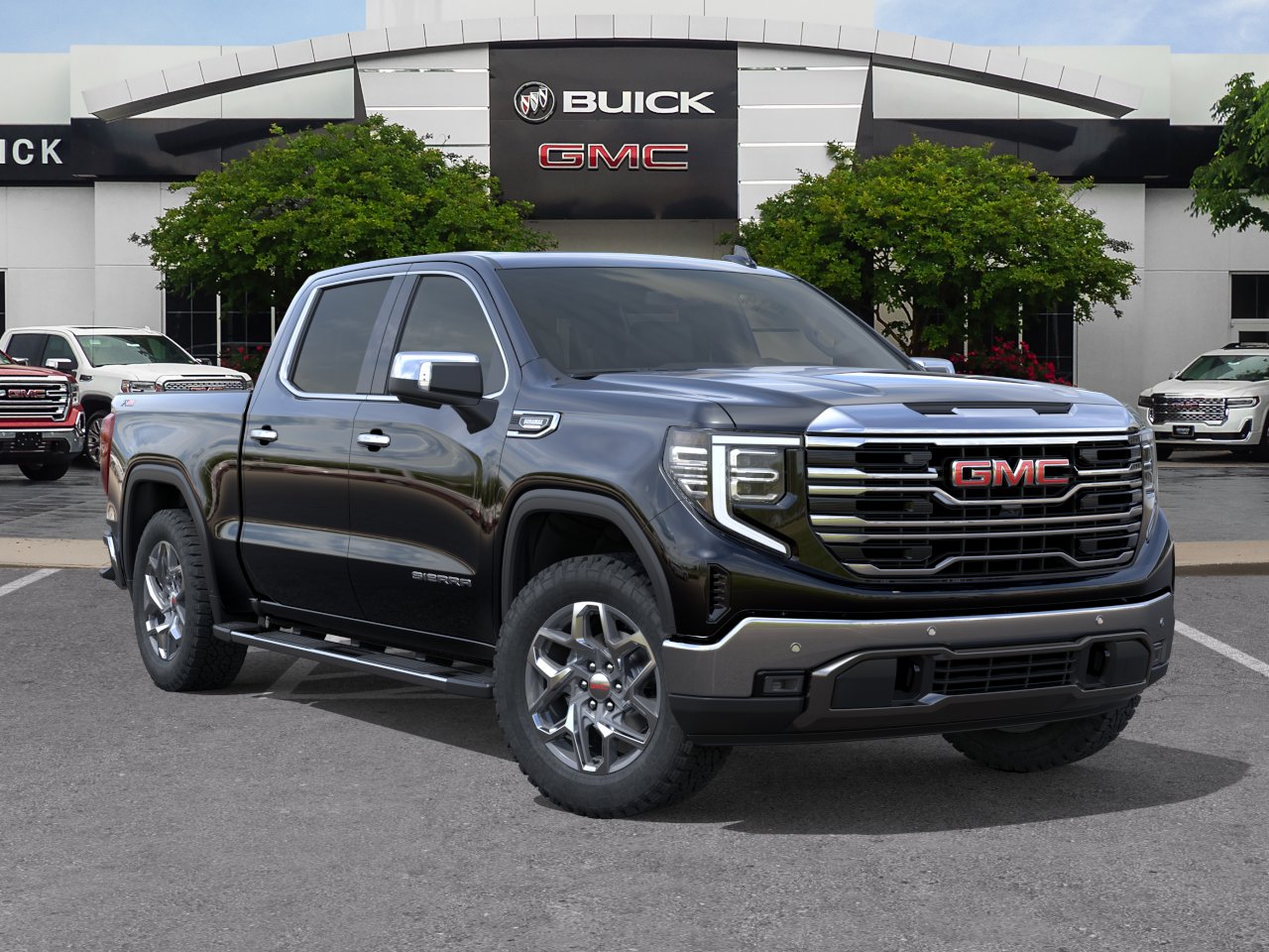 New 2026 Onyx Black GMC SLT image 32