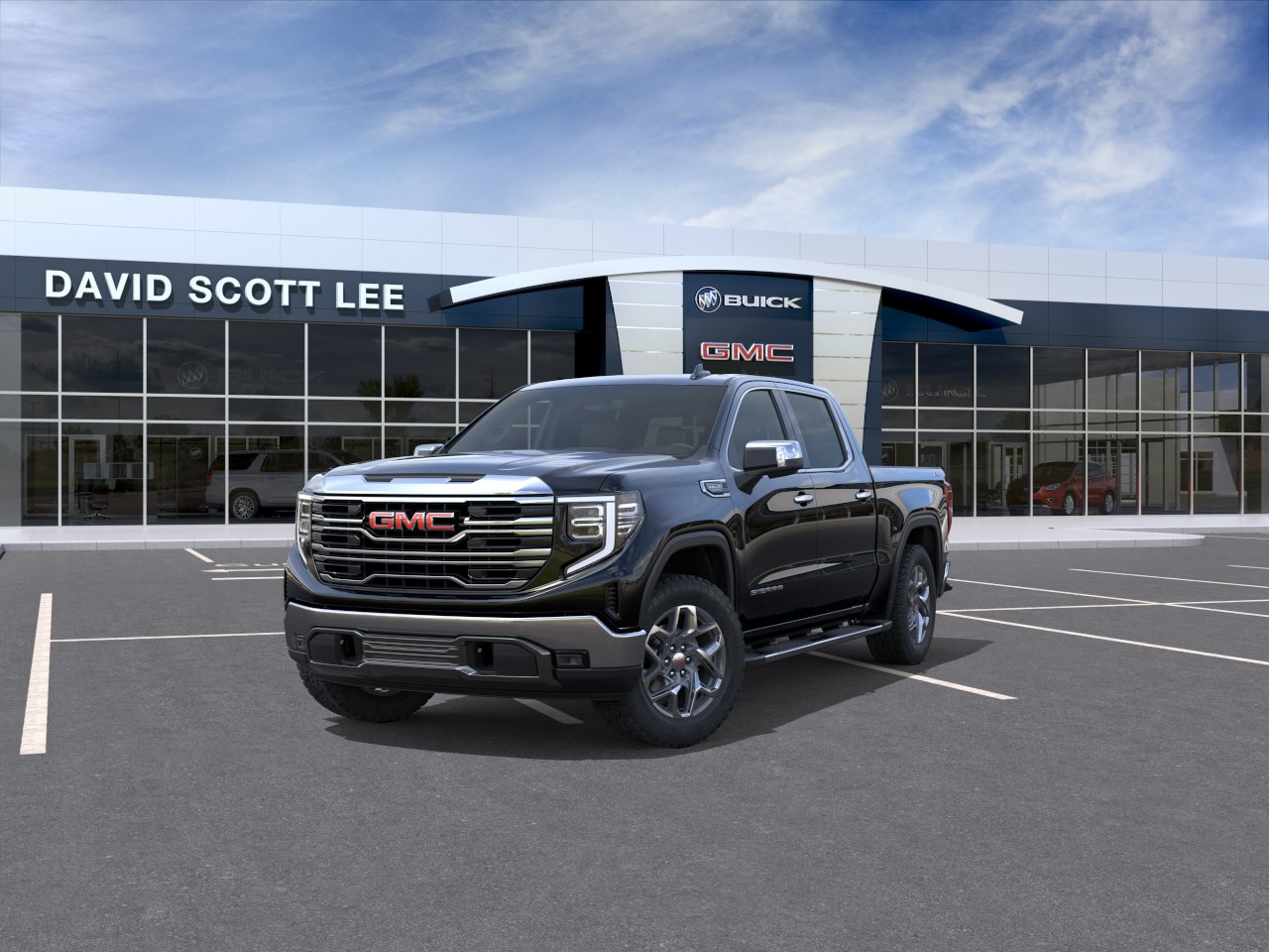 New 2026 Onyx Black GMC SLT image 8