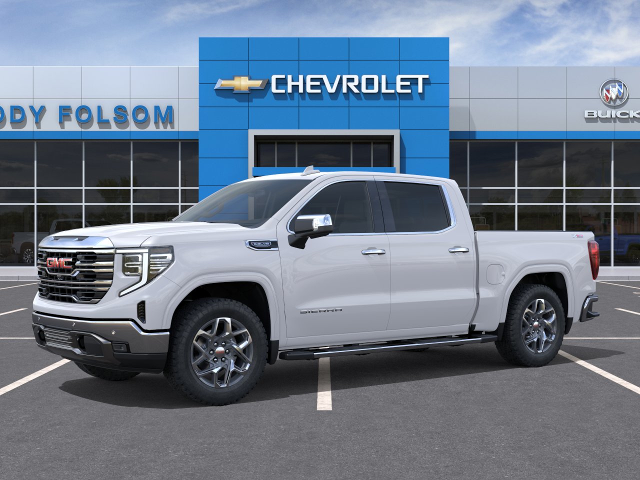 New 2026 Summit White GMC SLT image 2