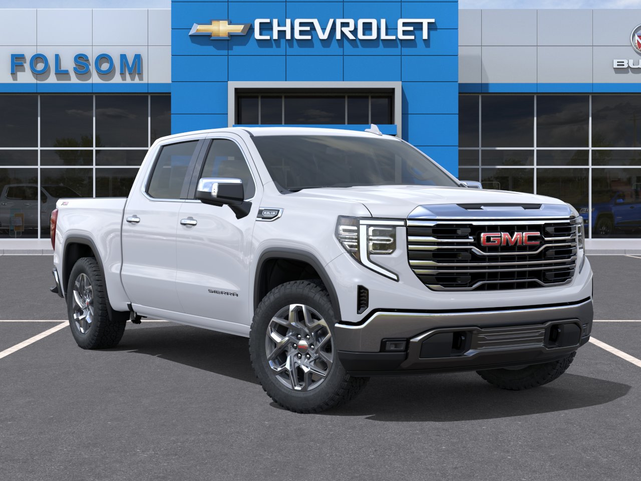 New 2026 Summit White GMC SLT image 23