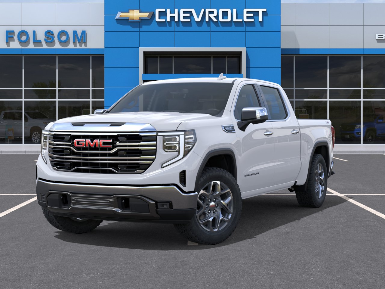 New 2026 Summit White GMC SLT image 22