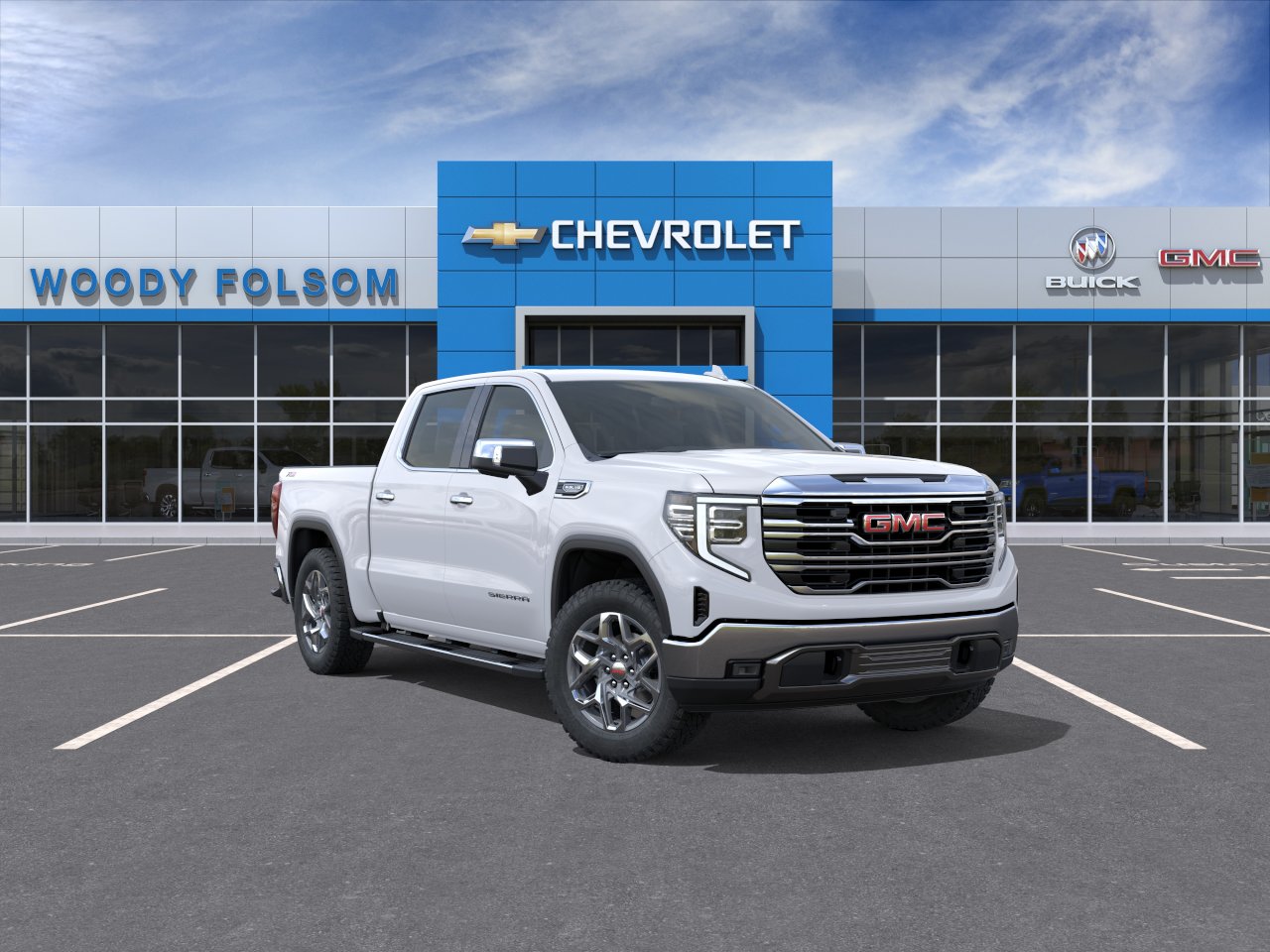 New 2026 Summit White GMC SLT image 17