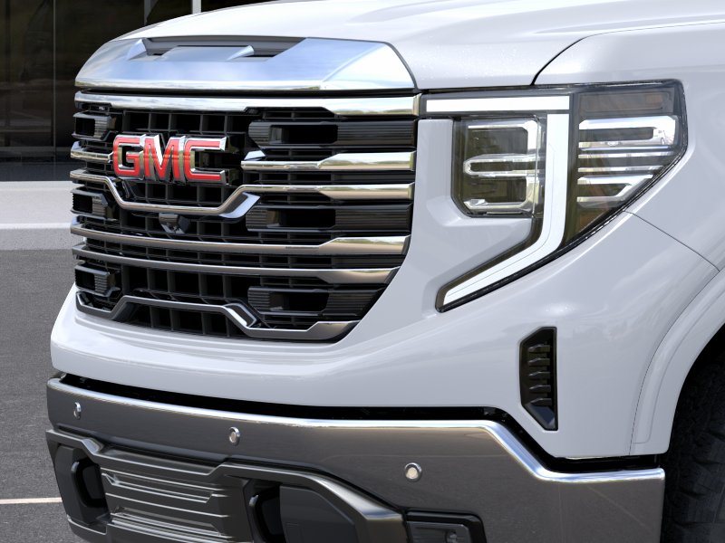 New 2026 Glacier White Tricoat GMC SLT image 13