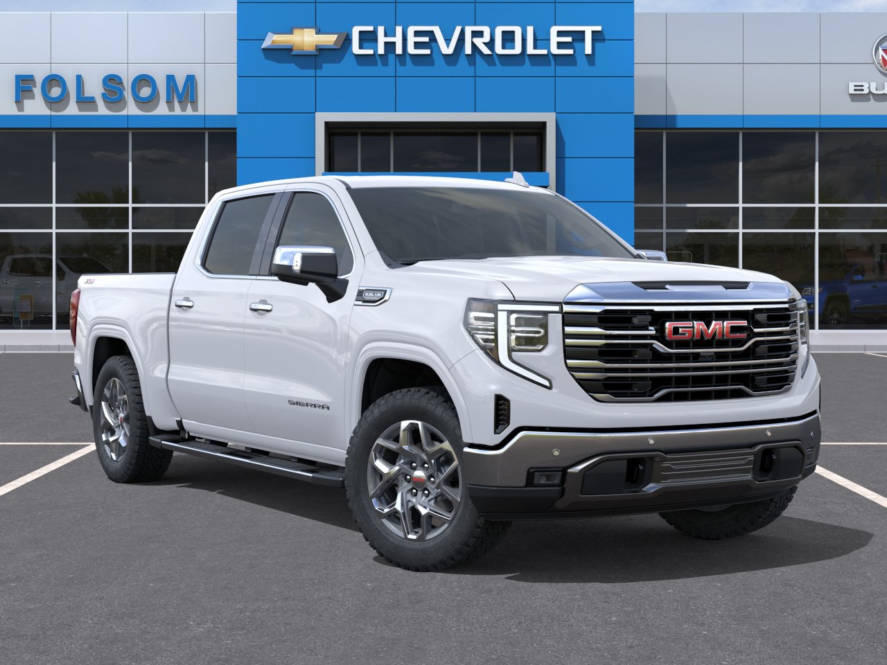 New 2026 Summit White GMC SLT image 7