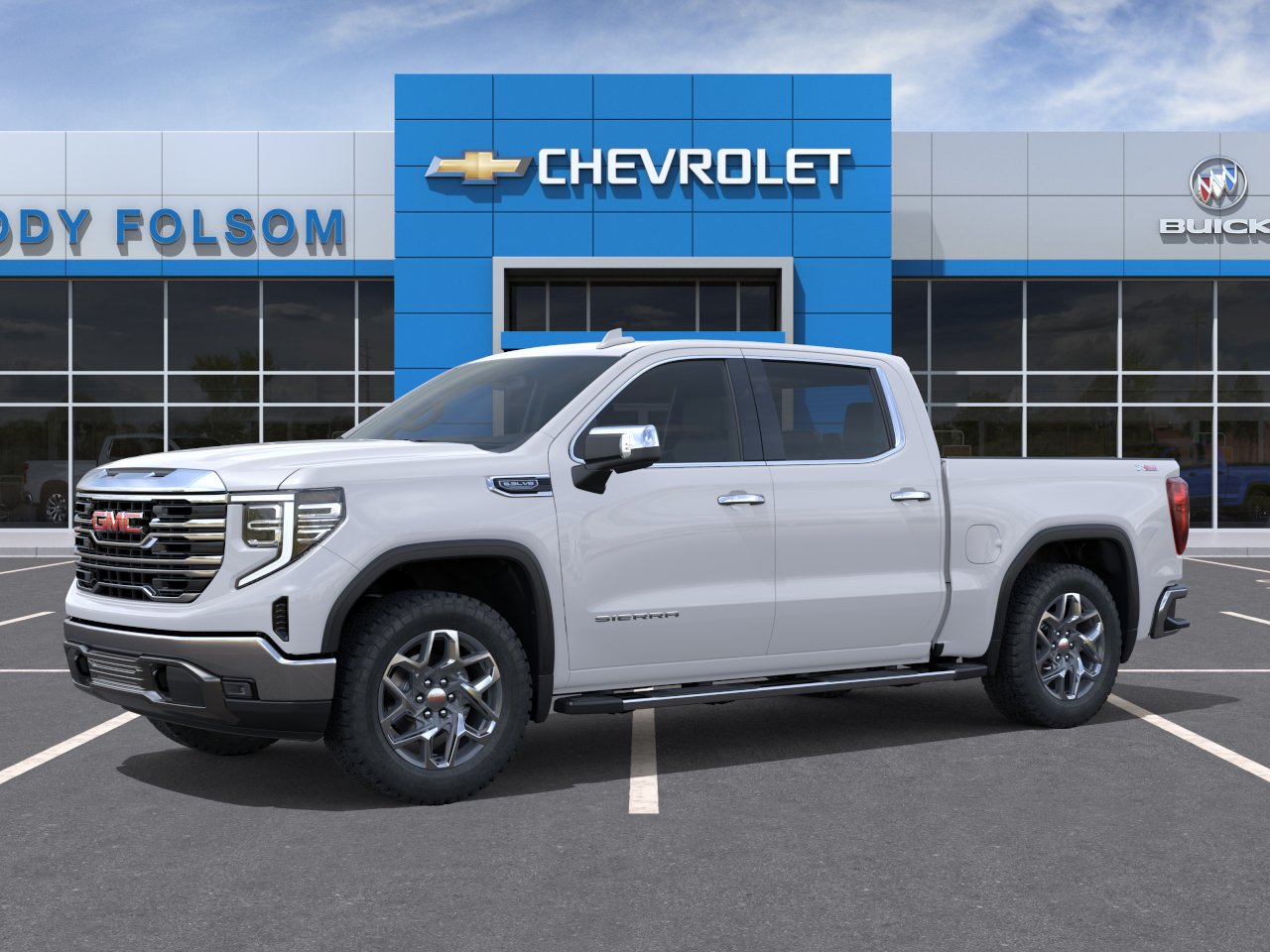 New 2026 Summit White GMC SLT image 2
