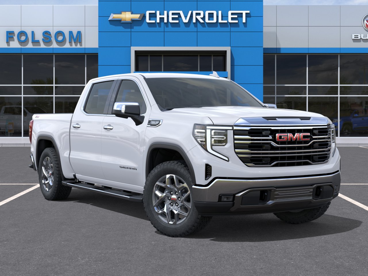 New 2026 Summit White GMC SLT image 7