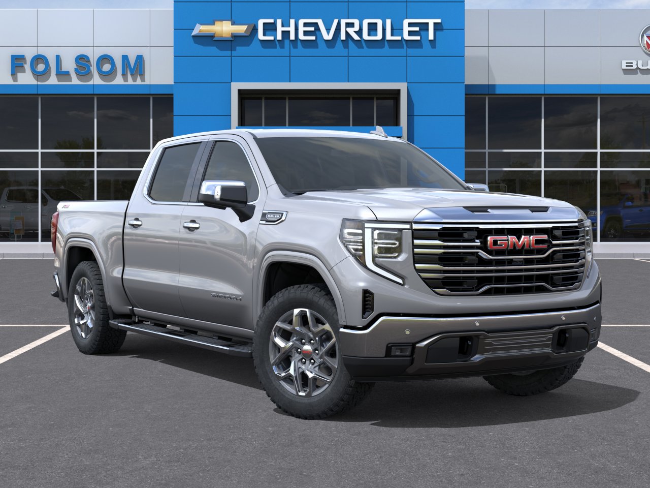 New 2026 Sterling Metallic GMC SLT image 7
