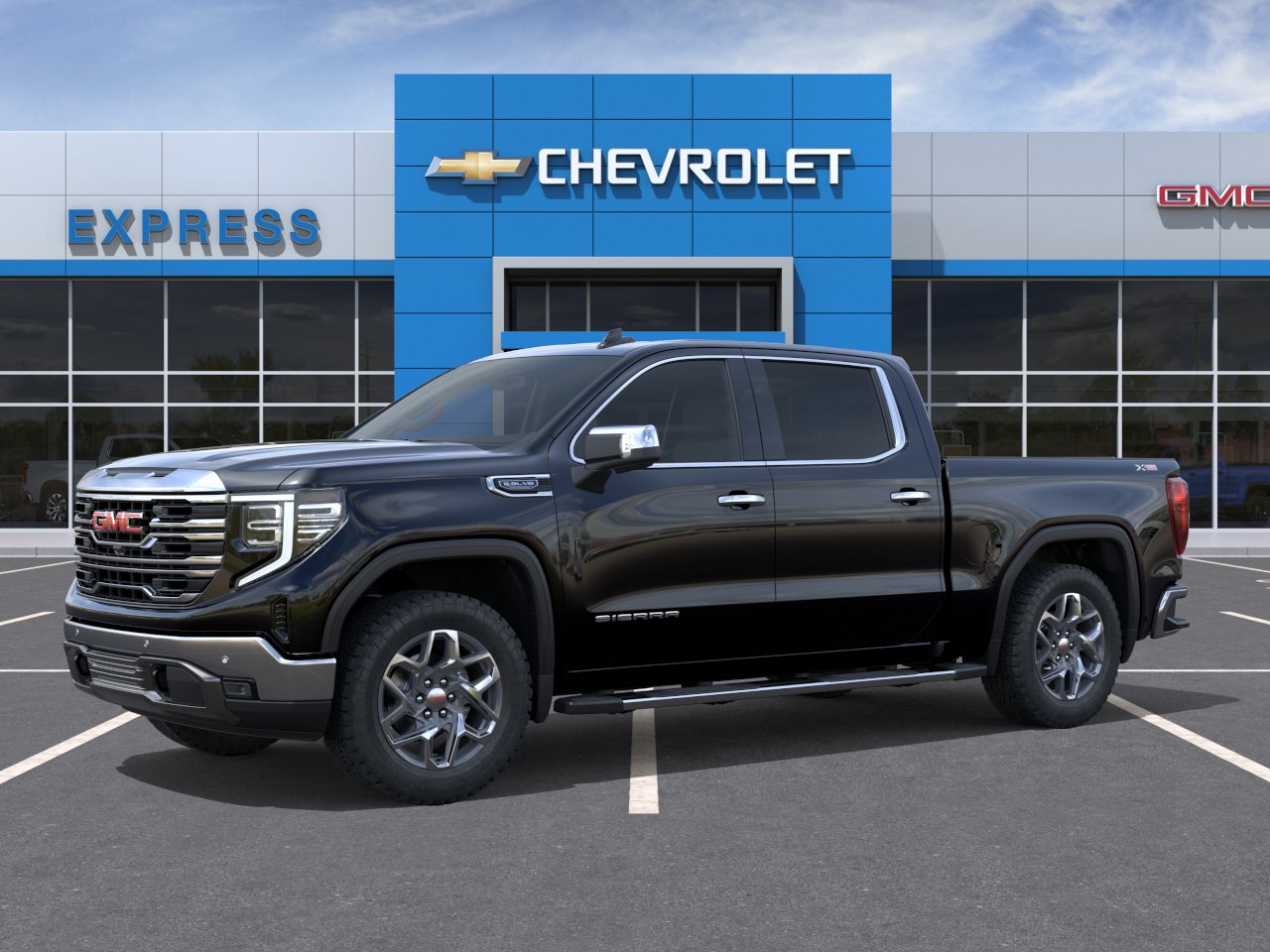 New 2026 Onyx Black GMC SLT image 44