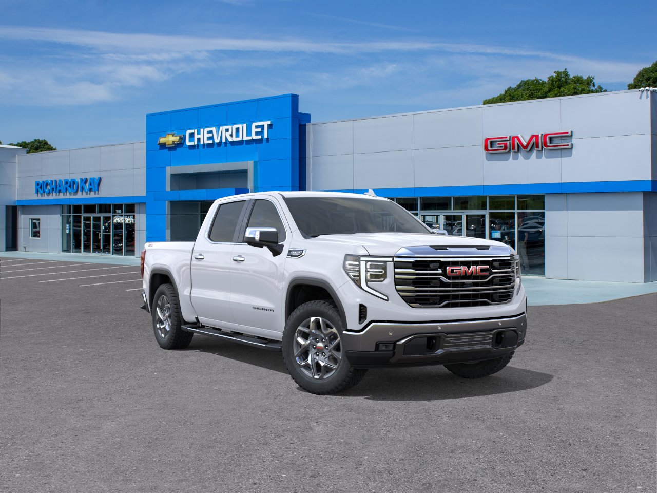 New 2026 Summit White GMC SLT image 25